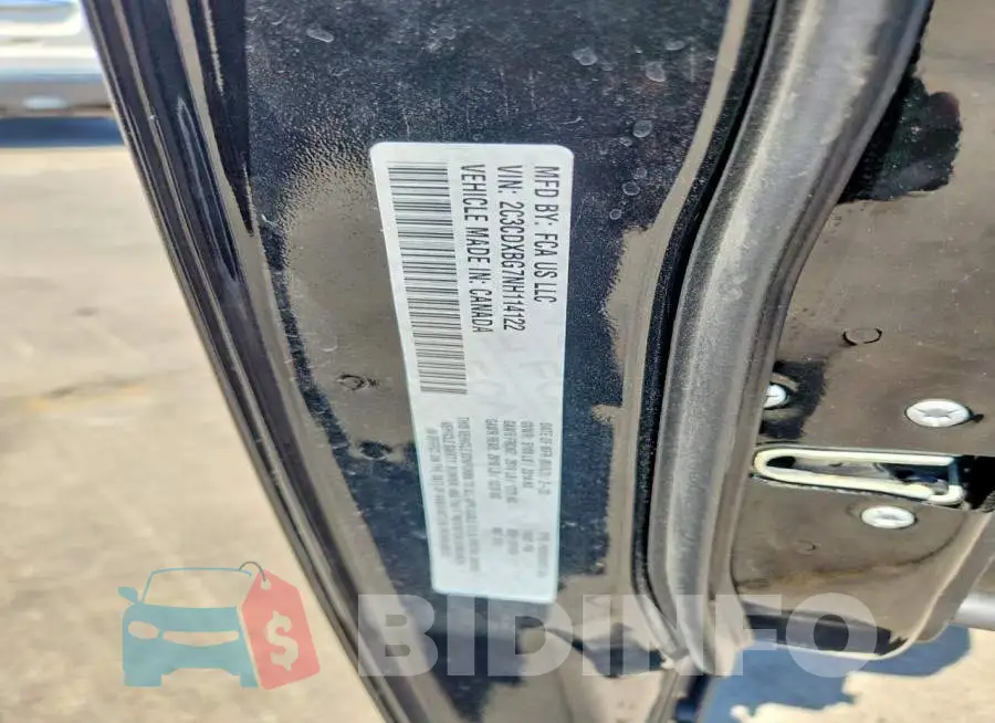 2C3CDXBG7NH114122 Photo# 12