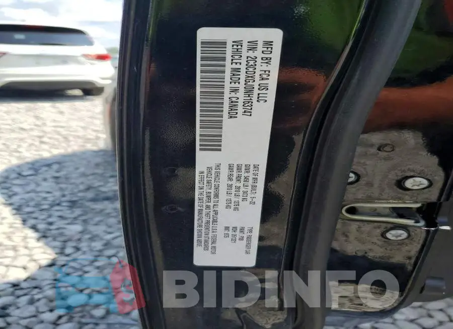 2C3CDXGJ0NH163747 Photo# 12