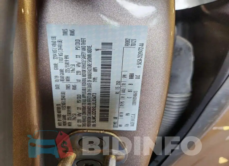 5LMCJ2D95LUL03473 Photo# 14