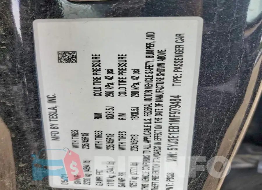 5YJ3E1EB1MF979484 Photo# 12