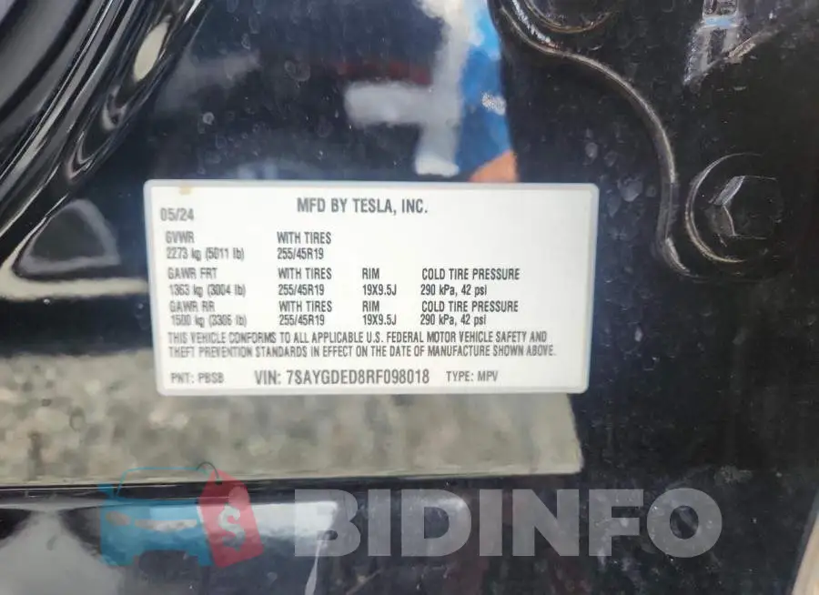 7SAYGDED8RF098018 Photo# 12