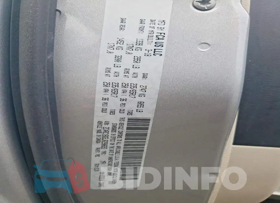 2C4RC1BG5JR290693 Photo# 13