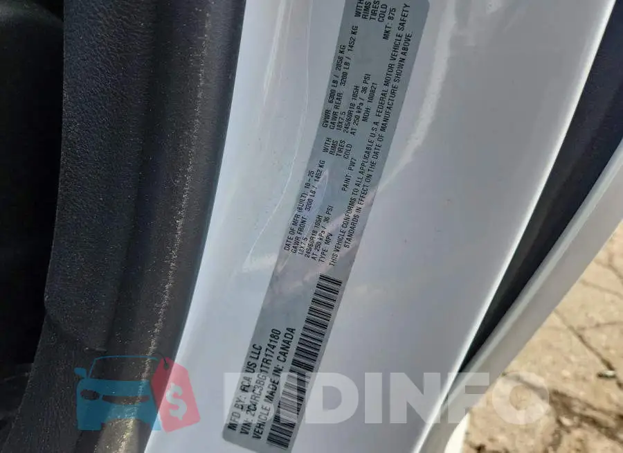 2C4RC3BG1TR174180 Photo# 12