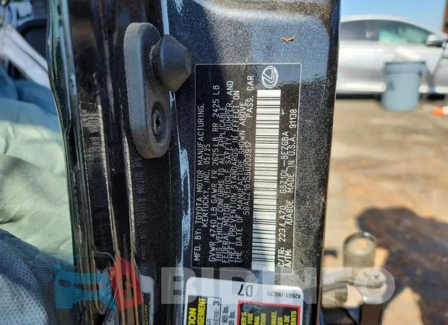 58ACZ1B15SU203917 Photo# 12