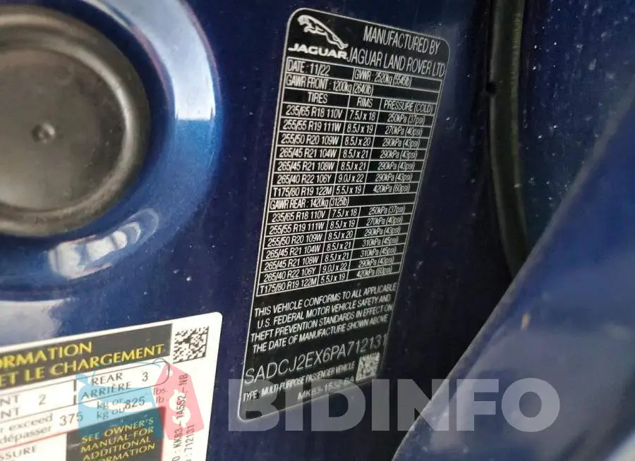 SADCJ2EX6PA712131 Photo# 14