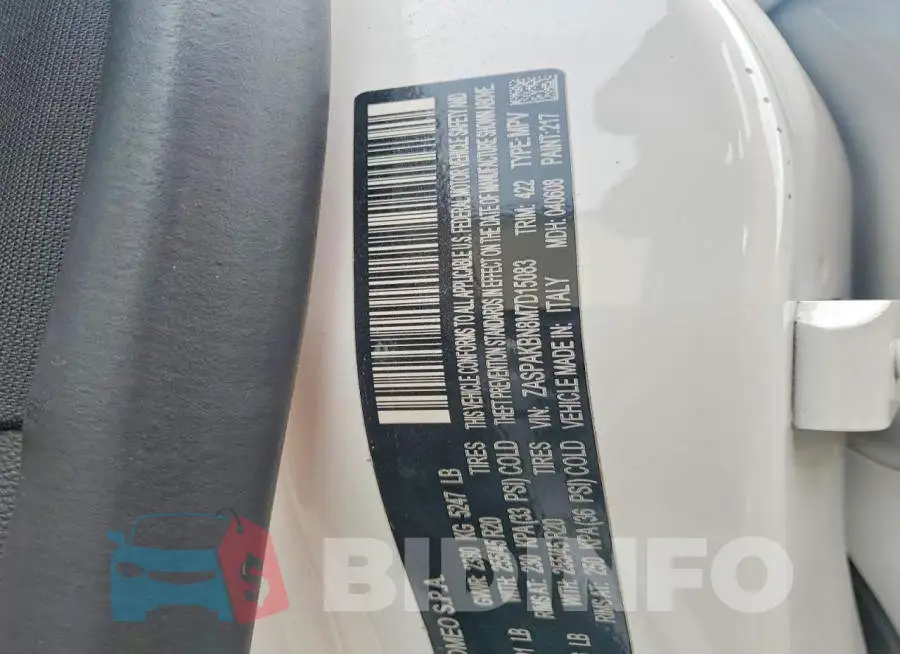 ZASPAKBN8M7D15083 Photo# 14