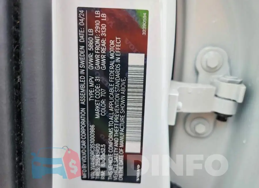 YV4H60RC3S1000986 Photo# 12