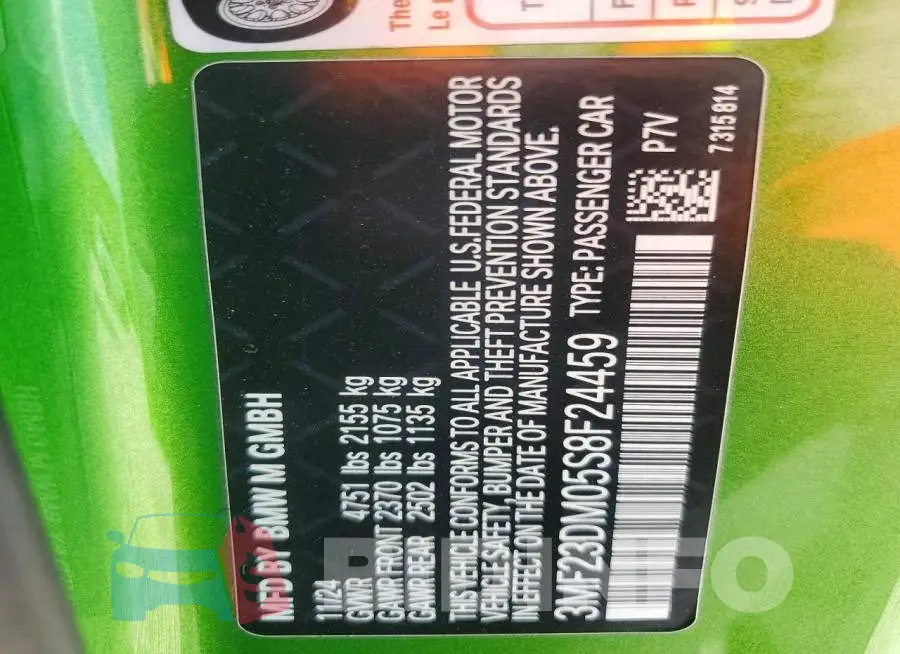 3MF23DM05S8F24459 Photo# 12