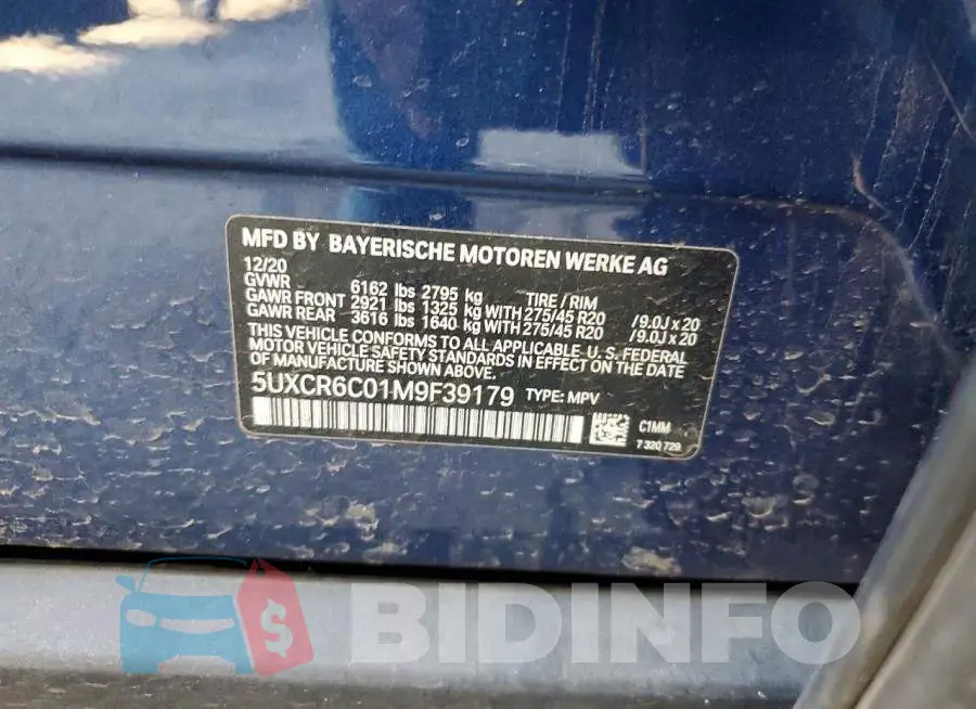 5UXCR6C01M9F39179 Photo# 13
