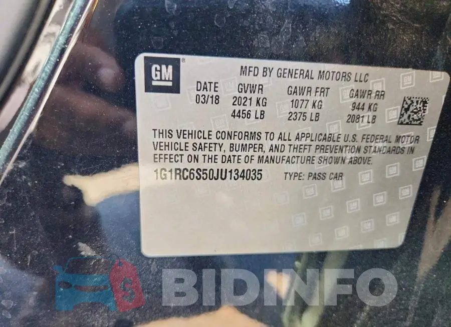 1G1RC6S50JU134035 Photo# 12