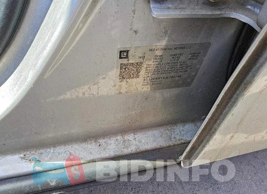 1G1ZD5ST8JF292746 Photo# 12