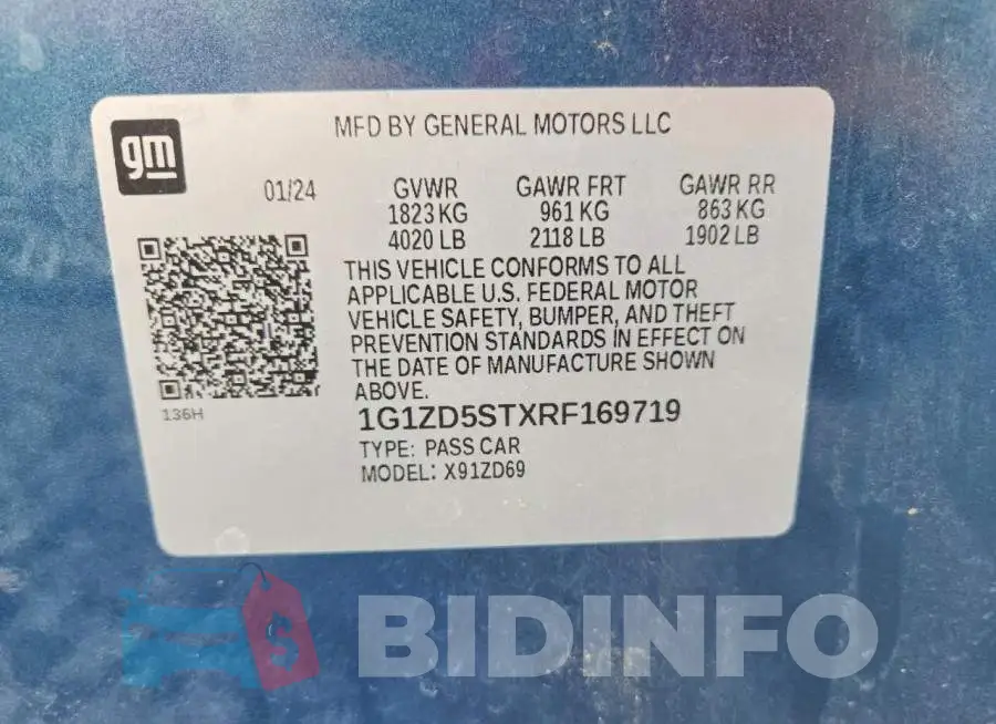 1G1ZD5STXRF169719 Photo# 13
