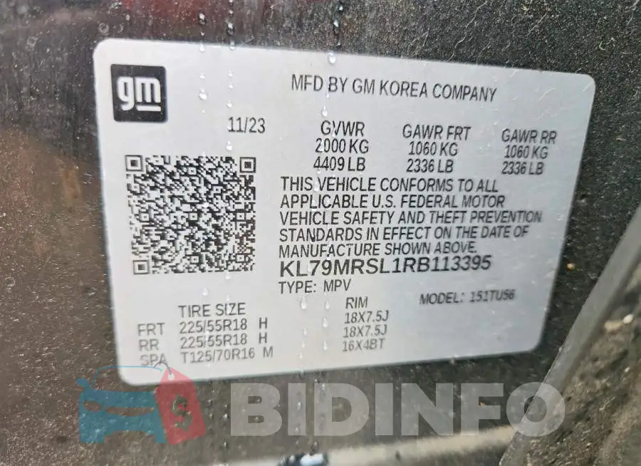 KL79MRSL1RB113395 Photo# 12