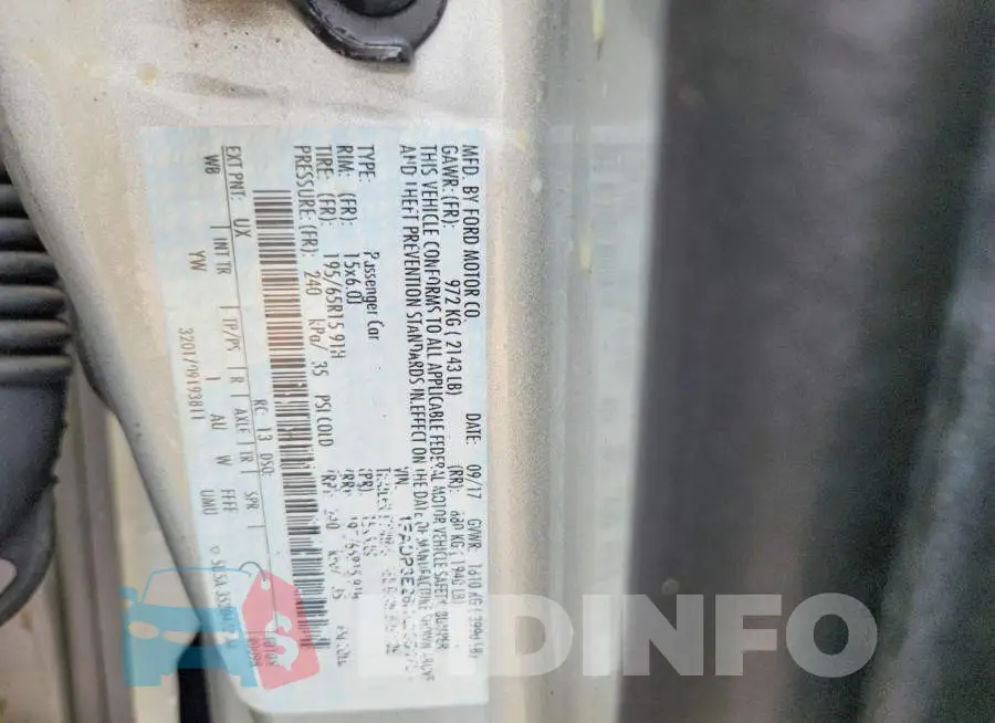1FADP3E26HL335675 Photo# 12