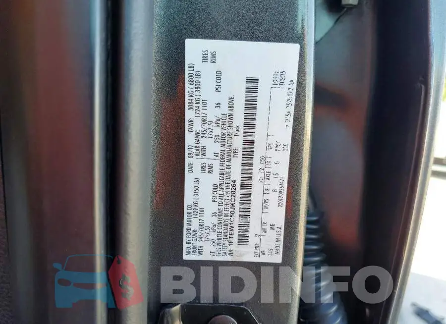 1FTEW1C50JKC28264 Photo# 12