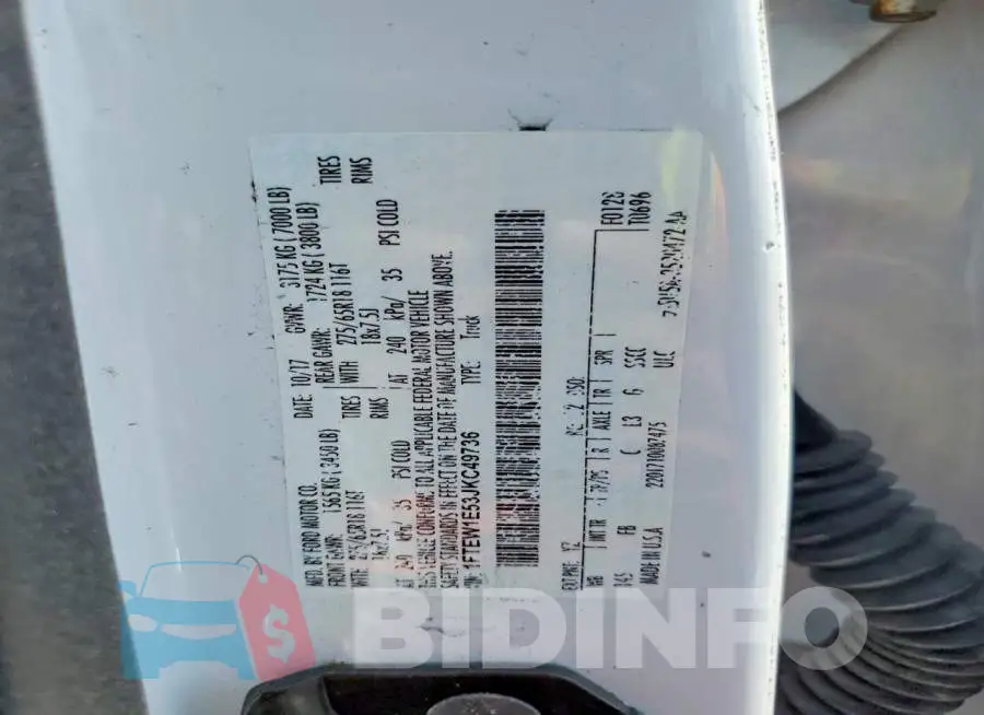 1FTEW1E53JKC49736 Photo# 12