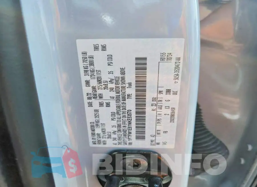1FTFW1E81NKE53570 Photo# 12