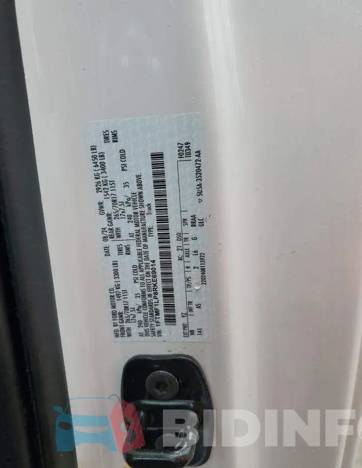 1FTMF1LP8RKE69014 Photo# 12