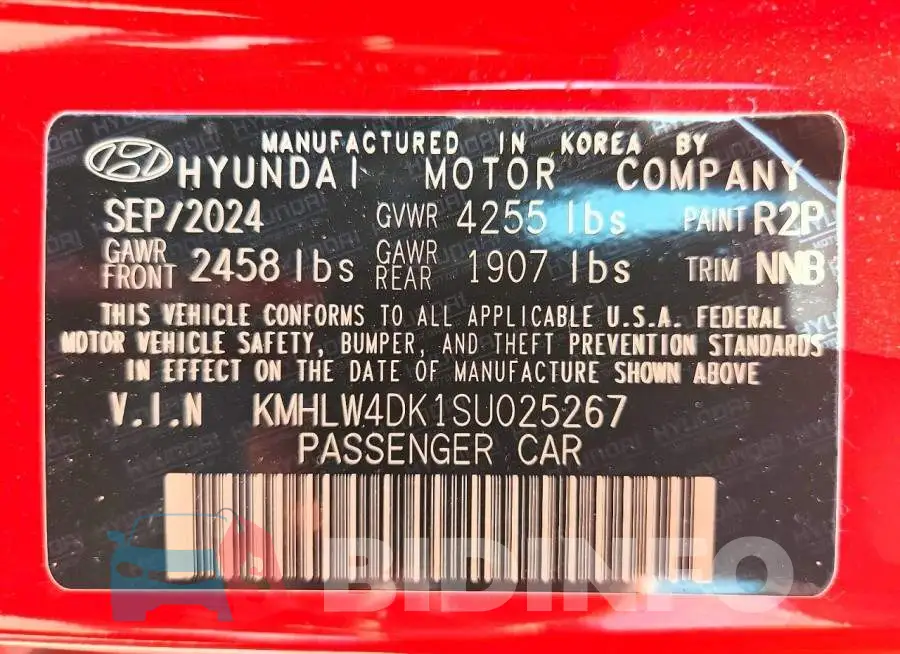 KMHLW4DK1SU025267 Photo# 12
