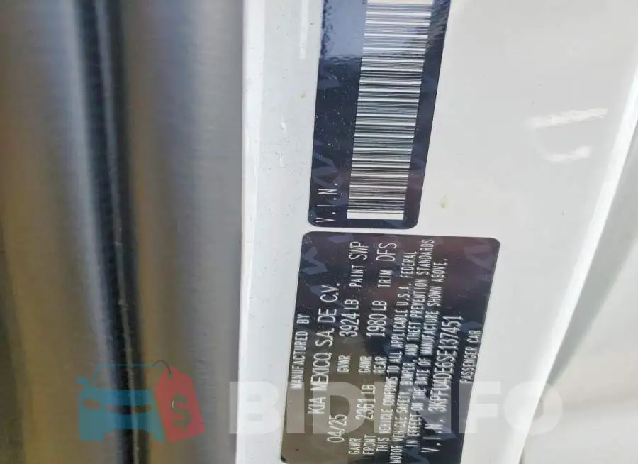 3KPFU4DE6SE137451 Photo# 13