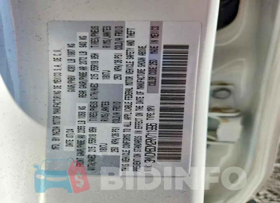 3MVDMBDM2RM711996 Photo# 13
