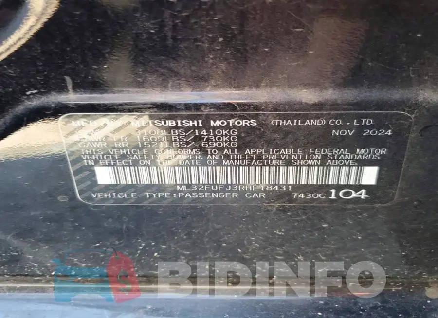 ML32FUFJ3RHF18431 Photo# 12