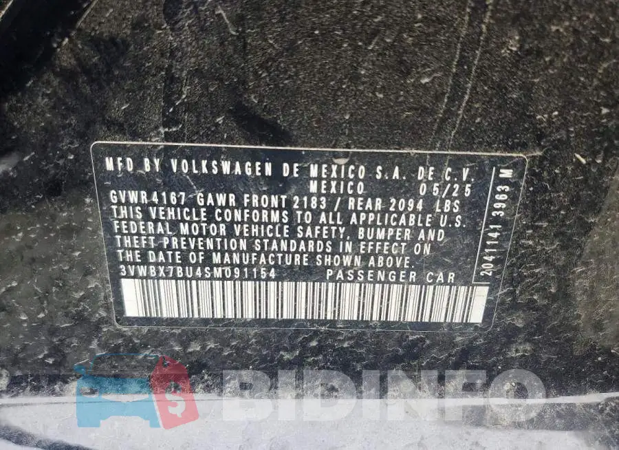 3VWBX7BU4SM091154 Photo# 12