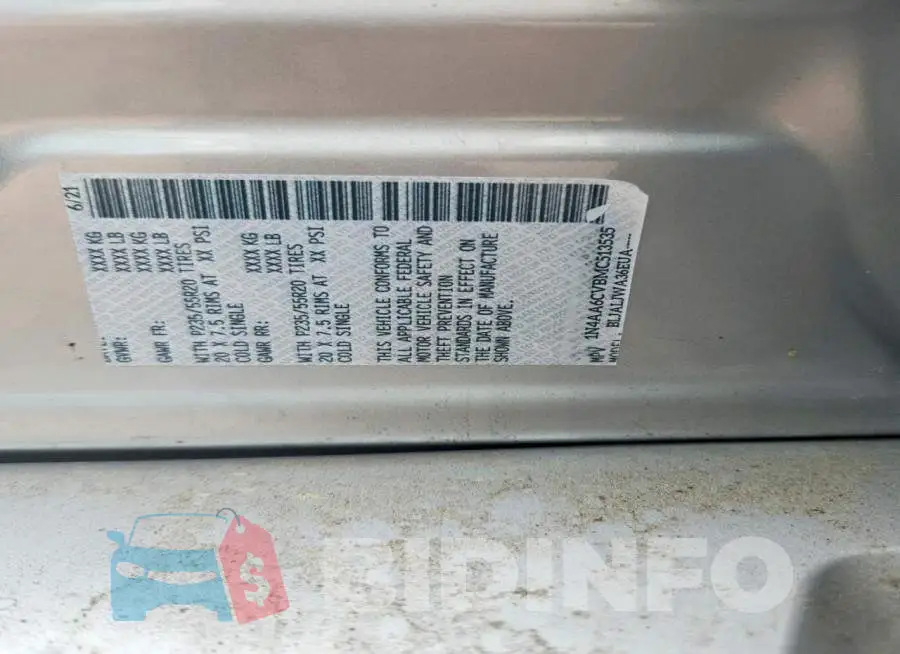 1N4AA6DVXLC377096 Photo# 13