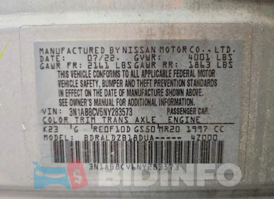 3N1AB8CV6NY283573 Photo# 12