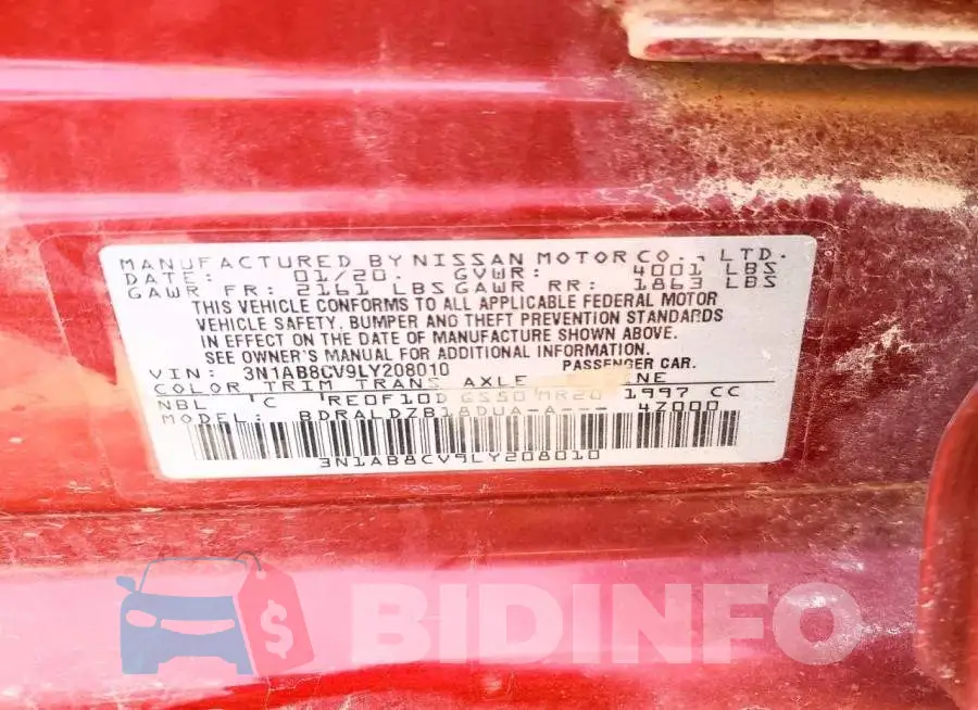 3N1AB8CV9LY208010 Photo# 12