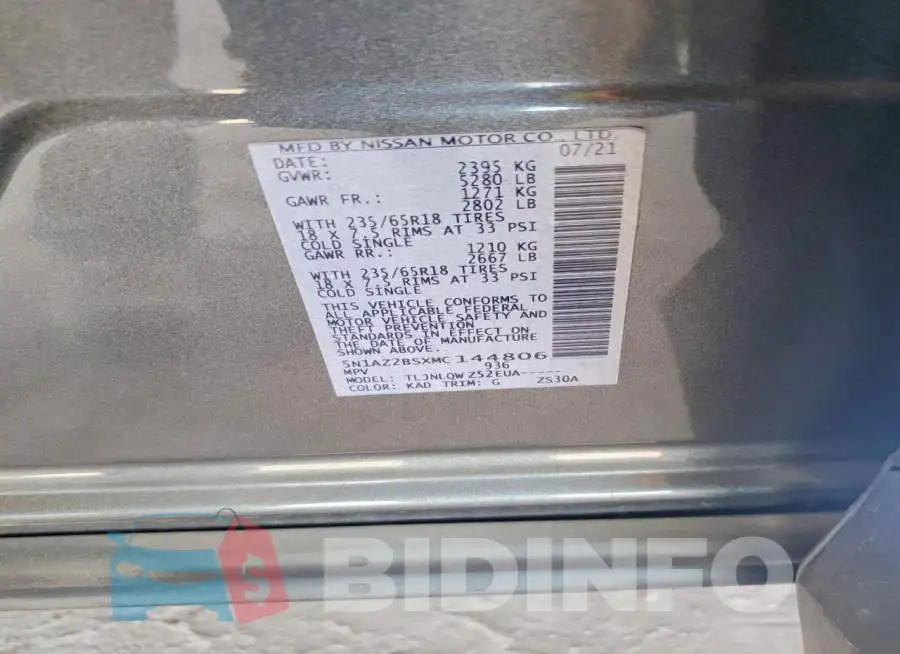 5N1AZ2BSXMC144806 Photo# 13