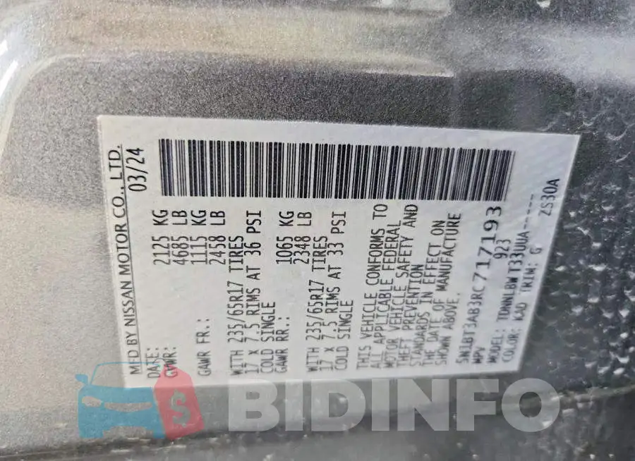 5N1BT3AB3RC717193 Photo# 13