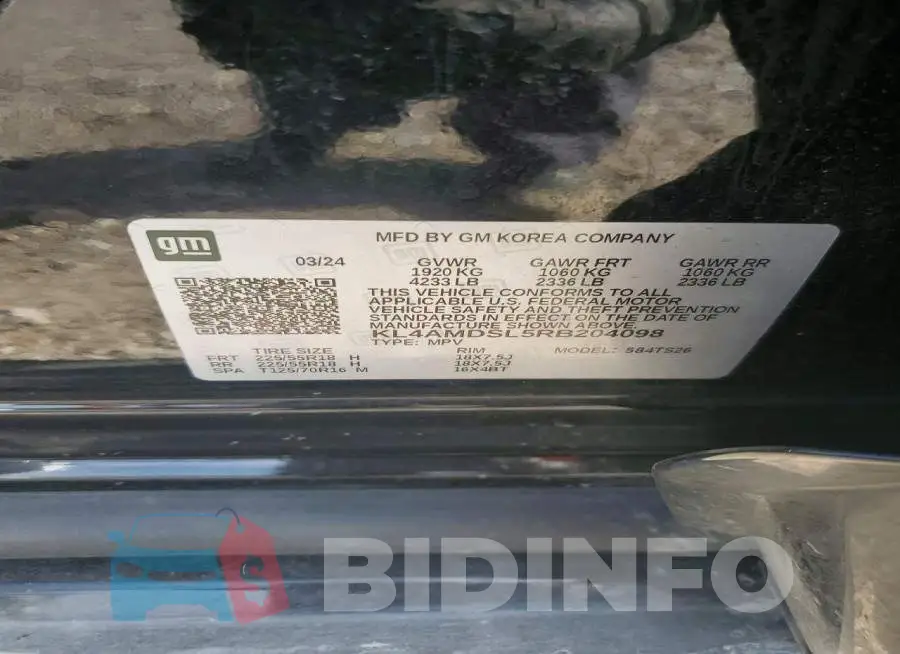 KL4AMDSL5RB204098 Photo# 12