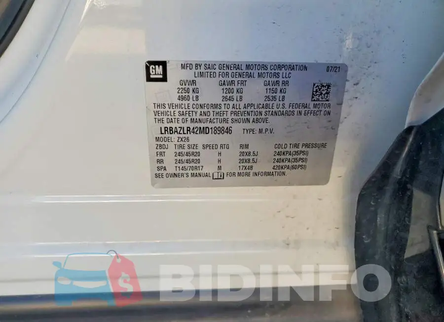 LRBAZLR42MD189846 Photo# 13
