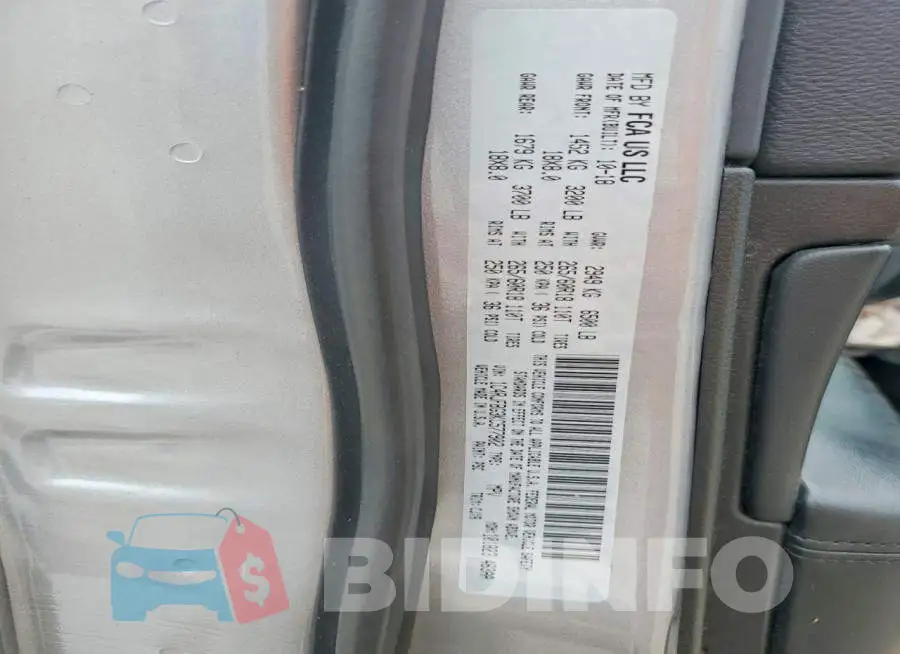 1C4RJFBG3KC577902 Photo# 13