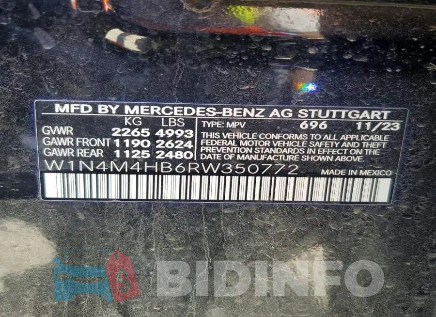 W1N4M4HB6RW350772 Photo# 13