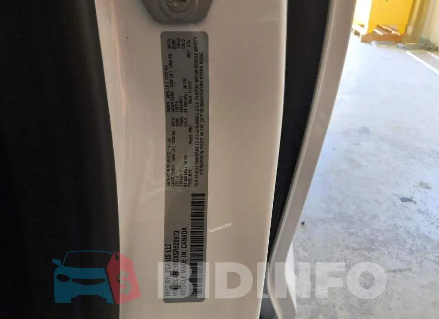 2C4RC1BGXSR520973 Photo# 14