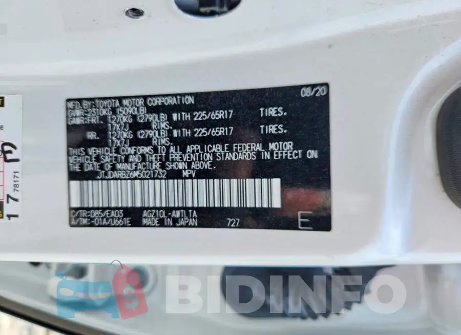 JTJDARBZ6M5021732 Photo# 14