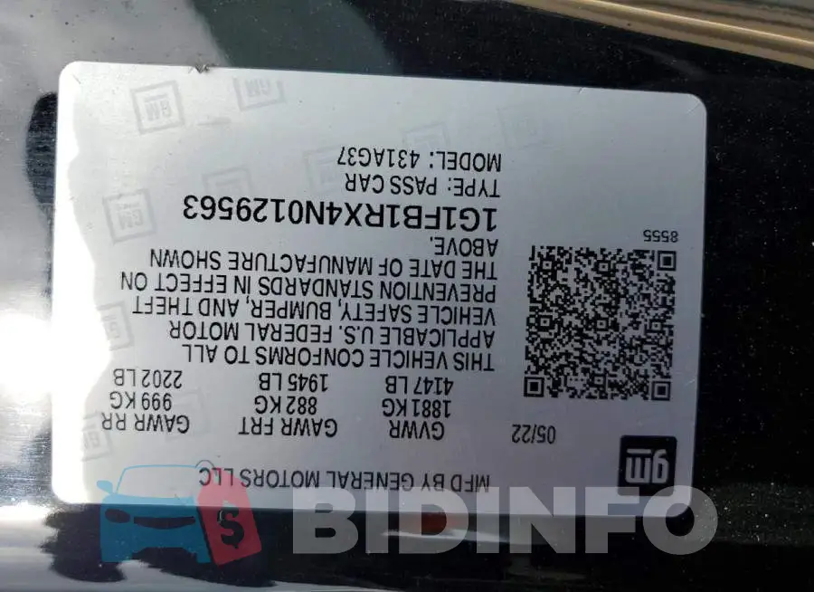 1G1FB1RX4N0129563 Photo# 12