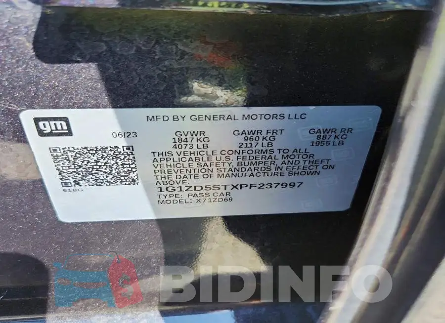 1G1ZD5STXPF237997 Photo# 12