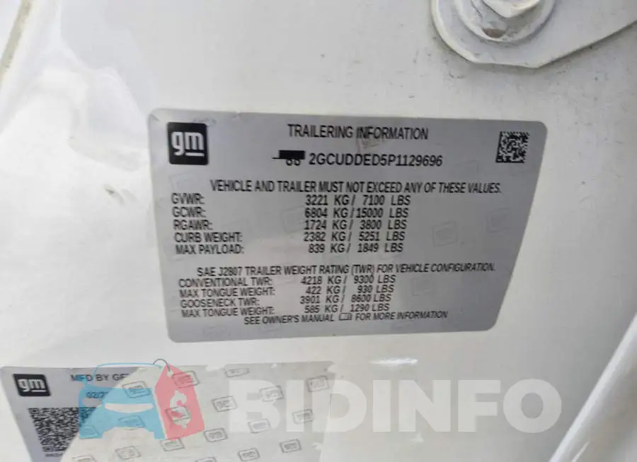 2GCUDDED5P1129696 Photo# 12