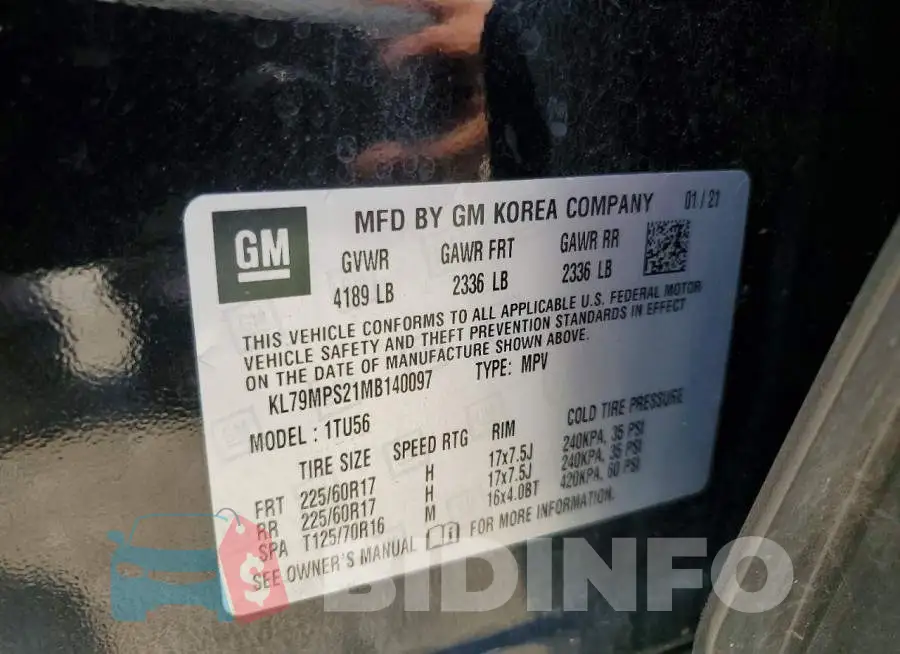 KL79MPS21MB140097 Photo# 13
