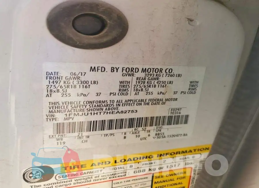 1FMJU1HT7HEA82753 Photo# 13