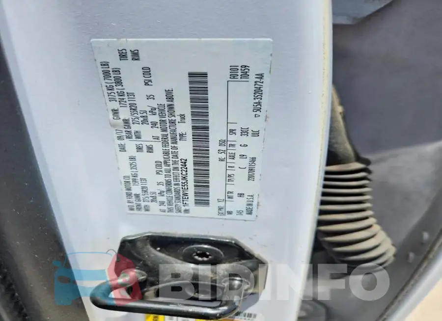1FTEW1E55JKC22442 Photo# 12