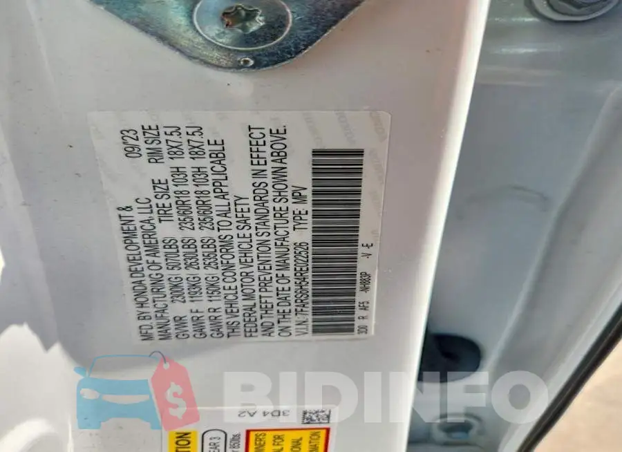 7FARS6H54RE022526 Photo# 13