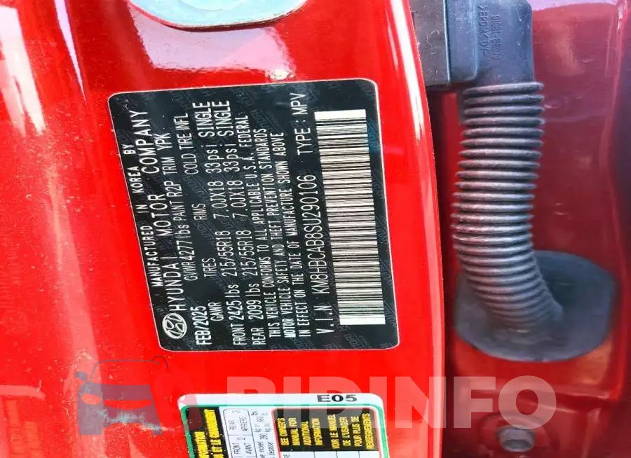 KM8HBCAB8SU290106 Photo# 13
