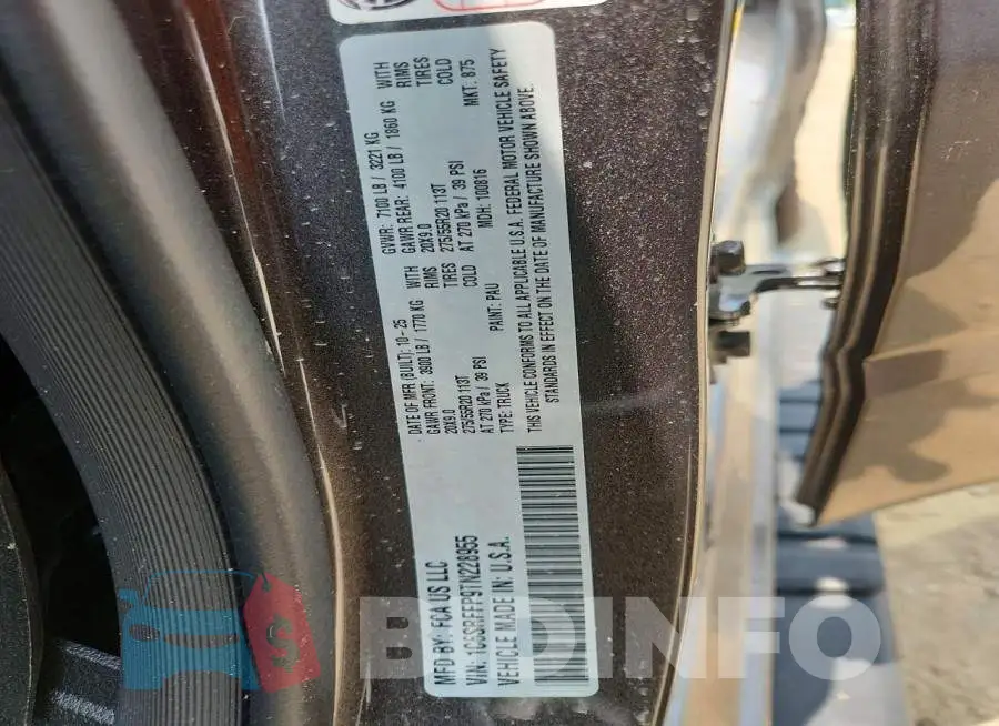 1C6SRFFP9TN228955 Photo# 12