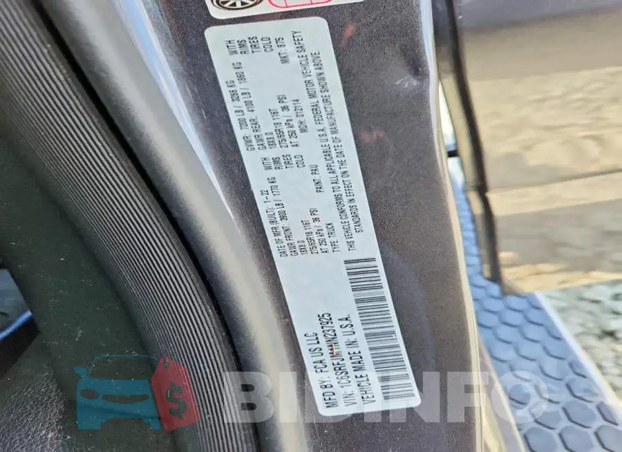 1C6SRFJM1NN237925 Photo# 13