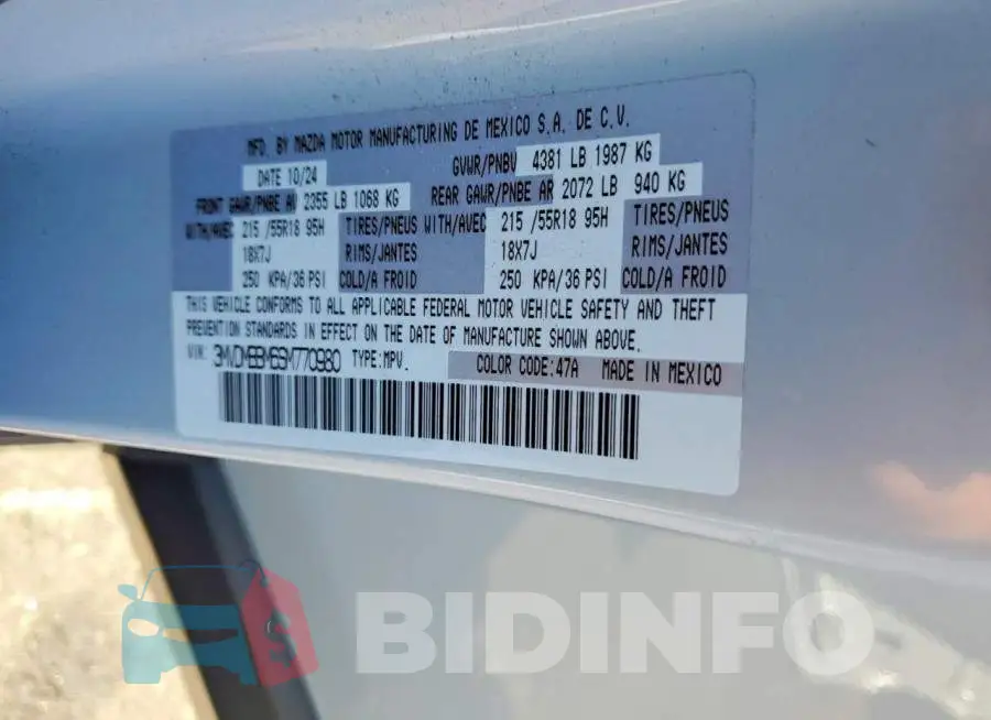3MVDMBBM6SM770980 Photo# 12