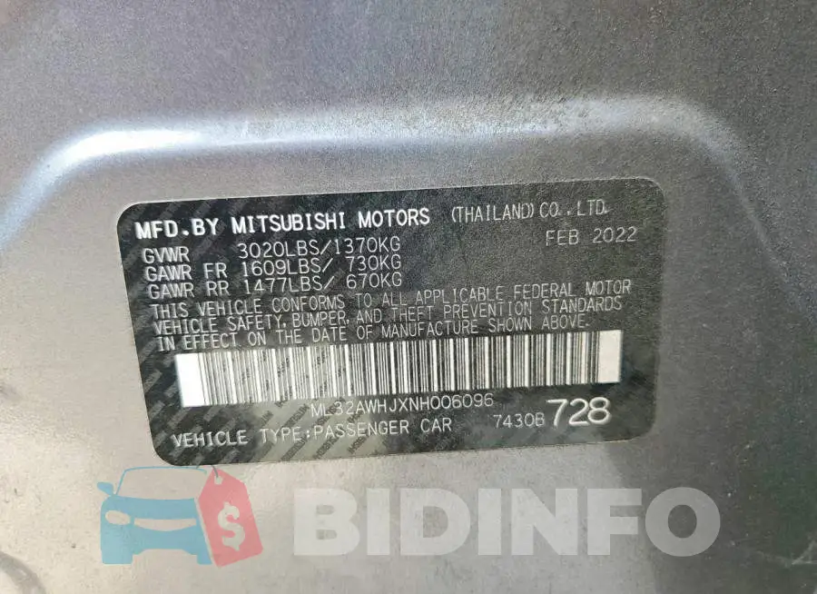 ML32AWHJXNH006096 Photo# 14